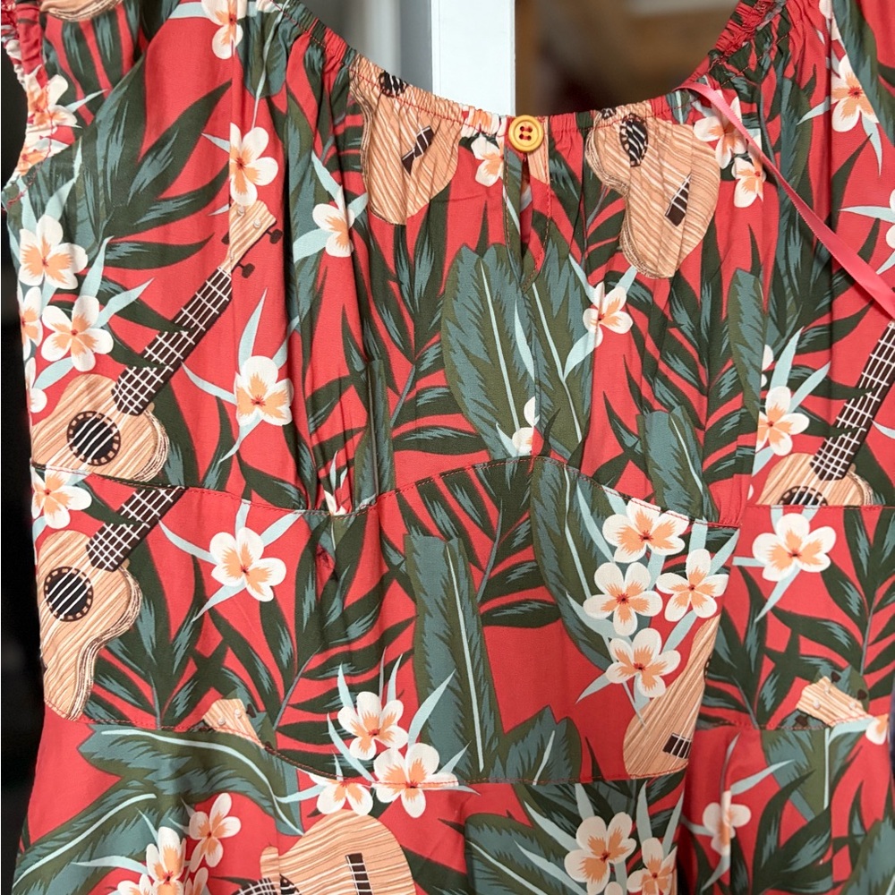 HellBunny Ukulele Midi Dress - Picture 2 of 2